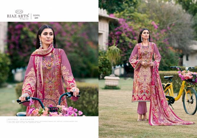 Guzarish By Riaz Arts Lawn Cotton Pakistani Dress Material Wholesale Online
